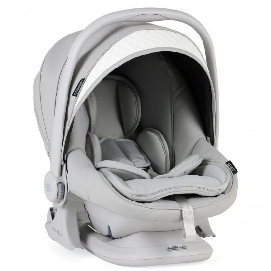 Bebecar silver shimmer pram sale